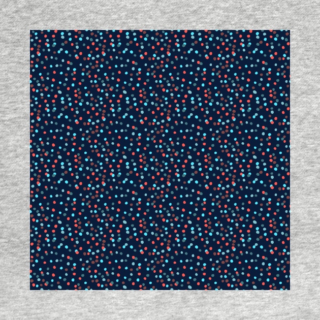 Dots - Deep Blue by NolkDesign